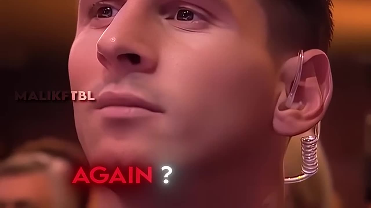 When Messi Reacts Ronaldo Win Ballondor...🤣
