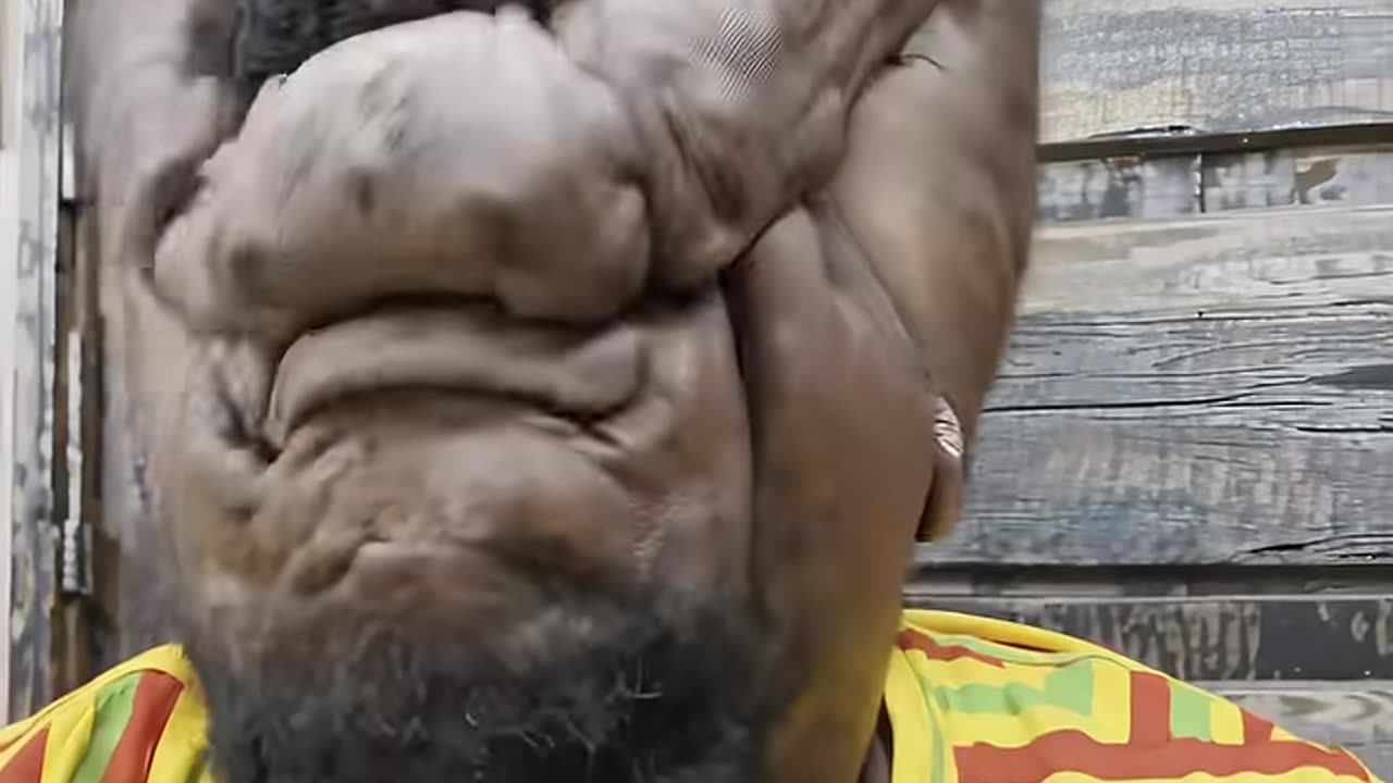 Making funny faces for the baby