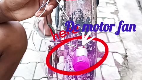 Dc motor double loaded work