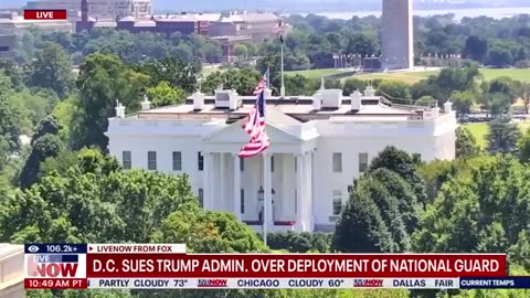 DC sues Trump admin. over deployment of National Guard