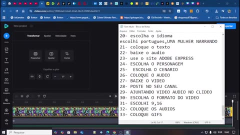 como funciona o youtube AJUNTANDO VIDEO AUDIO NO CLIDEO