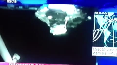 U.S. government (NASA) UFO video footage: N24 TV report on the ISS