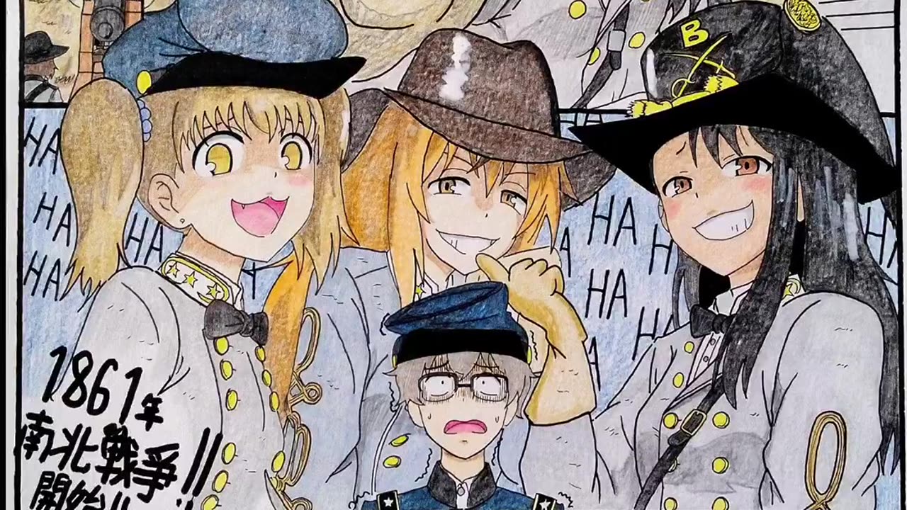Nagatoro & the girls sing Dixieland in Japanese