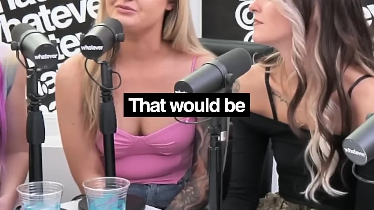 Delusional girl realizes she lives in DELUSION but now doubles down on it ‪@whatever‬