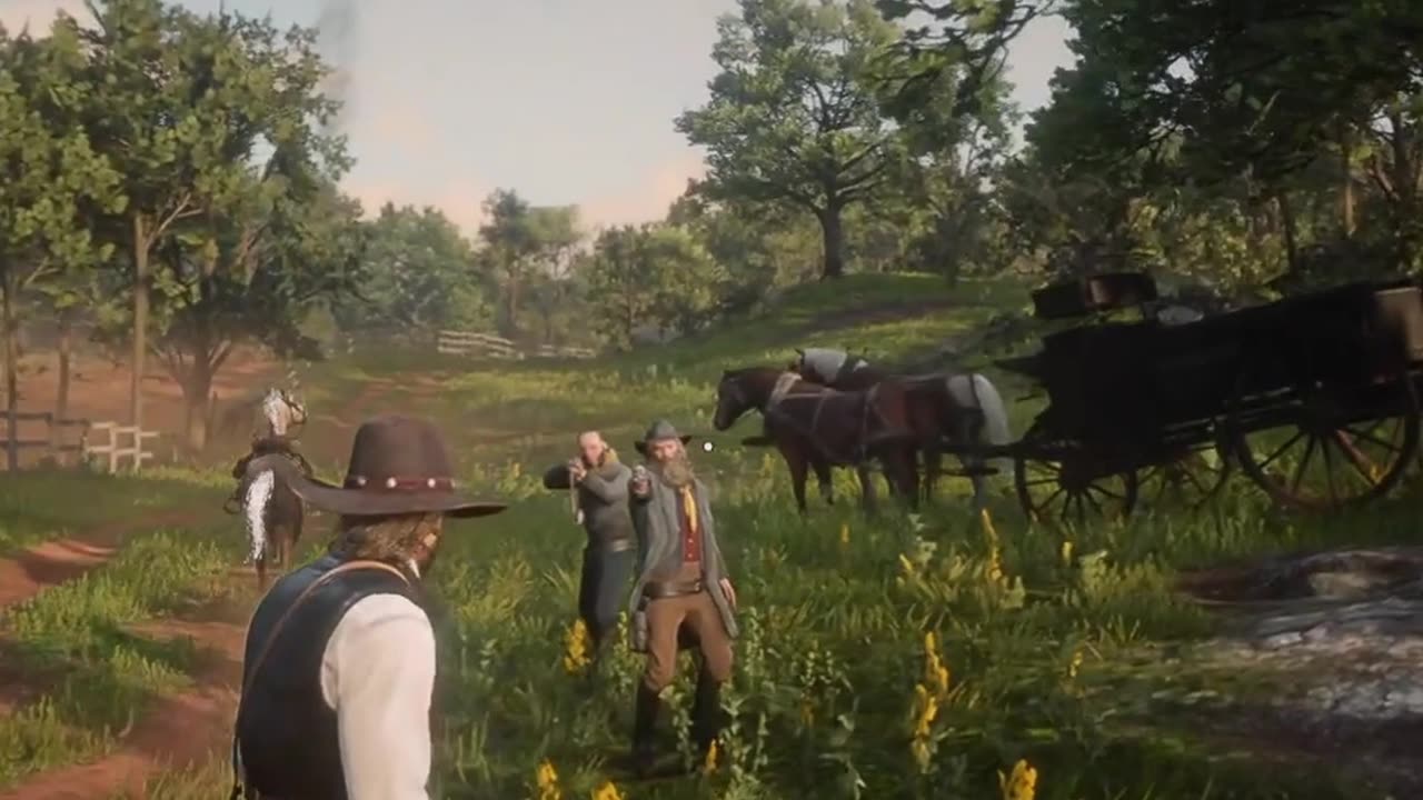 red dead 2 random moments