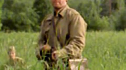 He was hit by a sudden appearance of soldiers. "Ambush Bay", (1999)