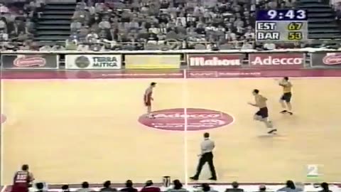 "Adecco Estudiantes vs FC Barcelona" FINAL COPA KORAC 1999 Partido de ida (24 de Marzo, 1999)