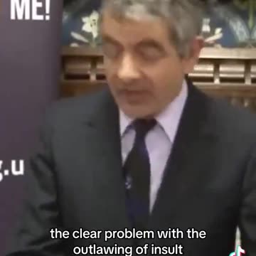 ROWAN ATKINSON AND FREE SPEECH