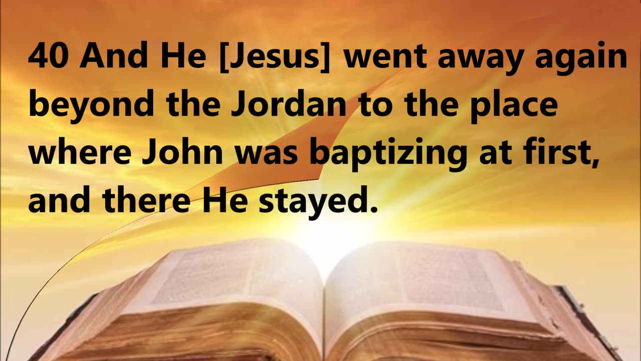 The Believers Beyond Jordan