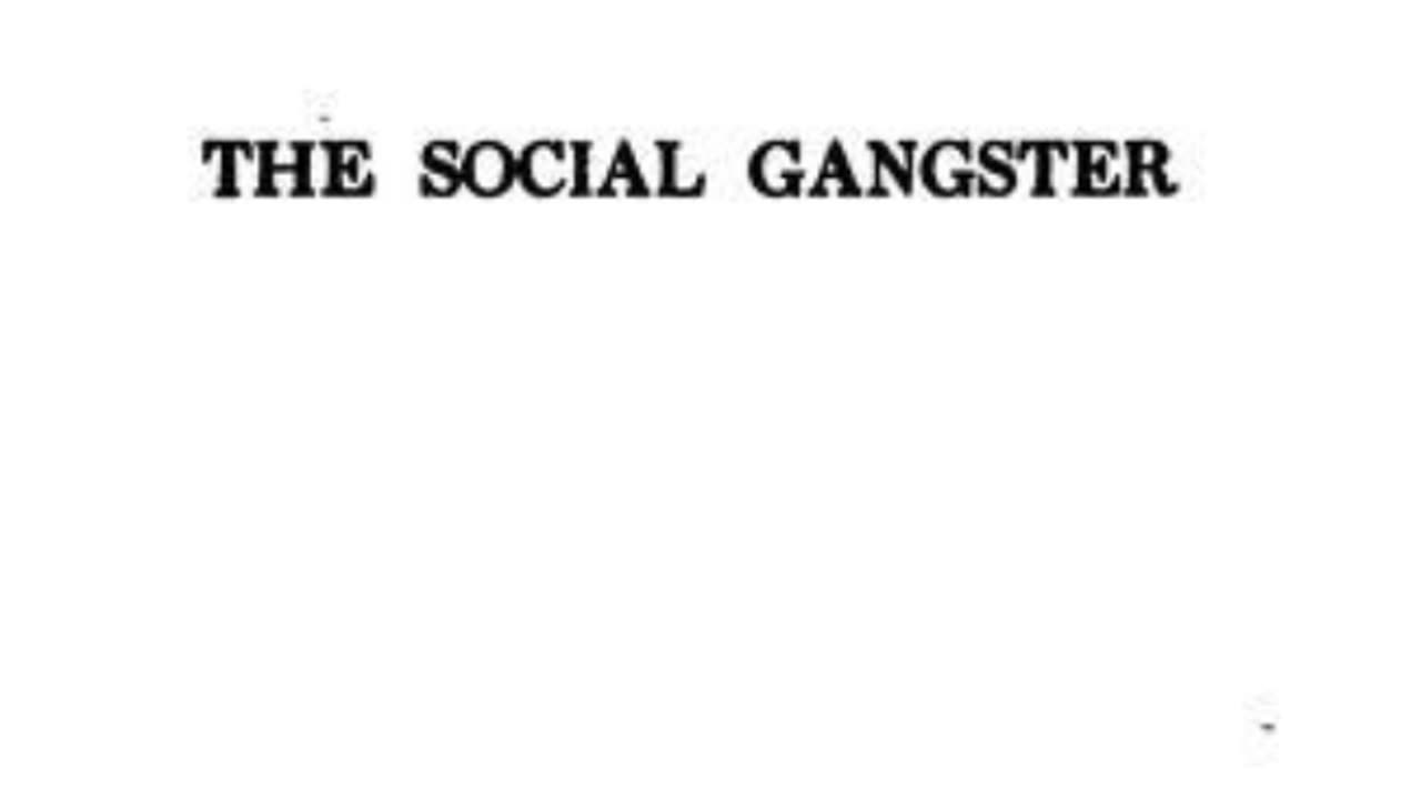 The Social Gangster - Arthur B. Reeve | Full Audiobook 📚