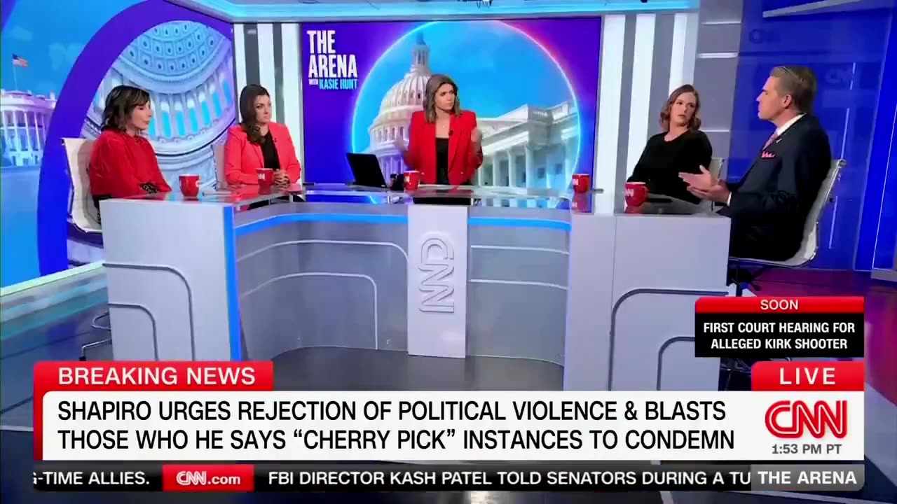 CNNs Jennings Schools Panel On Leftist Violence