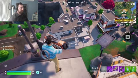 Playing fortnite