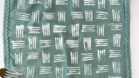 Fun and fresh fabric painting ideas 🧽🍊