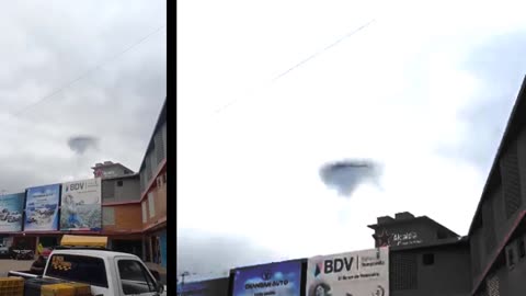 Un PAN exceptionnel filmé par une caméra de sécurité ! Une soucoupe volante géante repérée à Londres