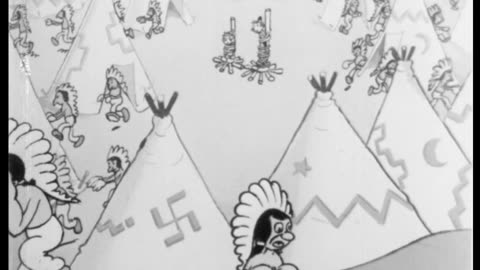 Van Beuren Studios Cartoons - 1932x18 - Redskin Blues