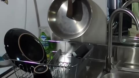DIY Kitchen Transformation_ Sink Reveal & Outdoor Kitchen Dreams! #livingoffgrid