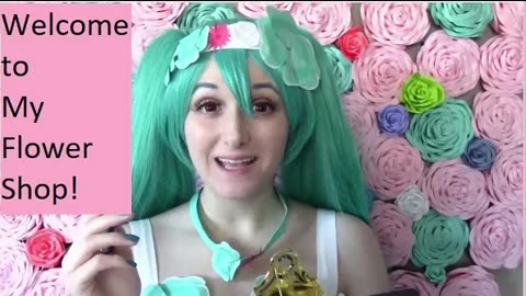 Hatsune Miku's flower shop ASMR (reupload)