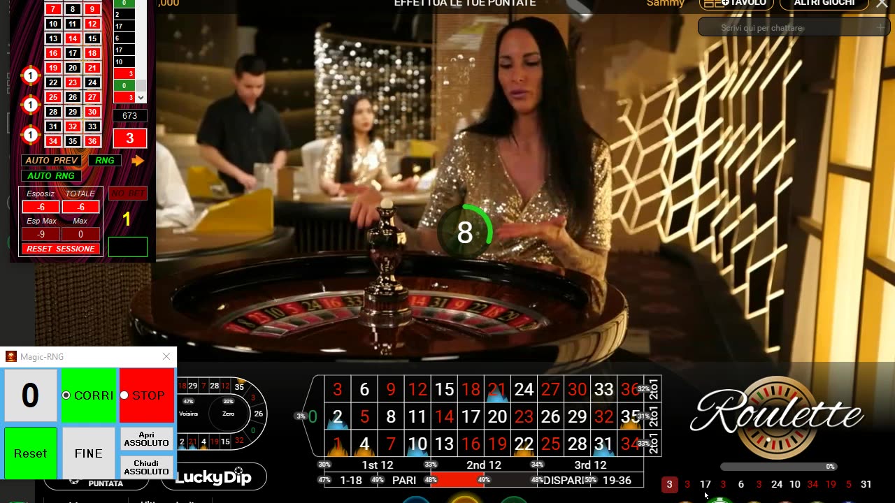 ASSOLUTO SESTINE ROULETTE