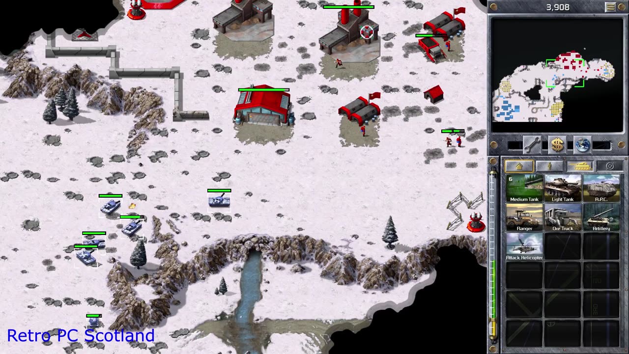 Command & Conquer Remastered Red Alert Allied mission 10