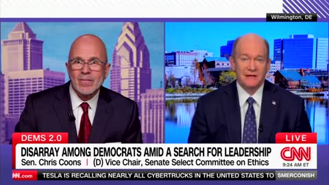 Sen. Coons: "We need a few clear, simple targets that Democrats all agree on"