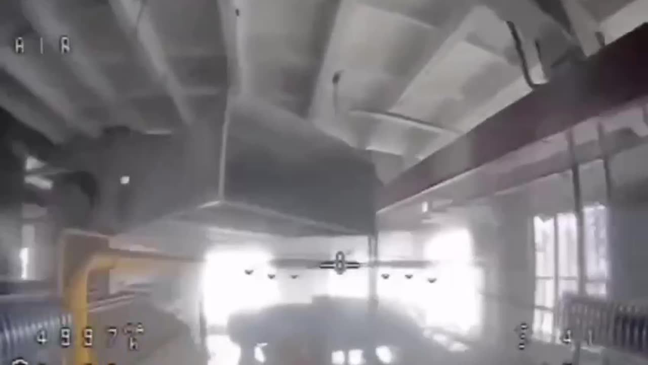 Ukrainian Drone Searches Pumping Station in Kupyansk for Stragglers