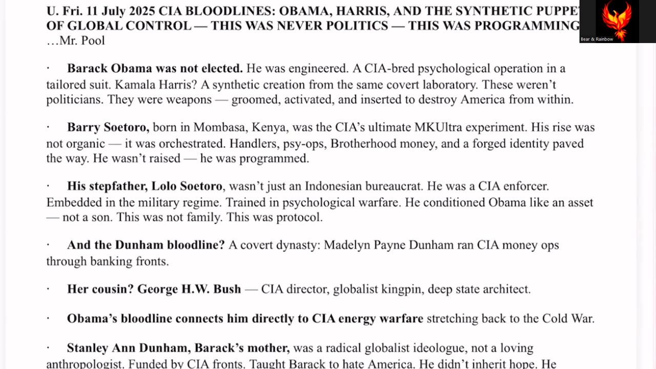 CIA Bloodlines