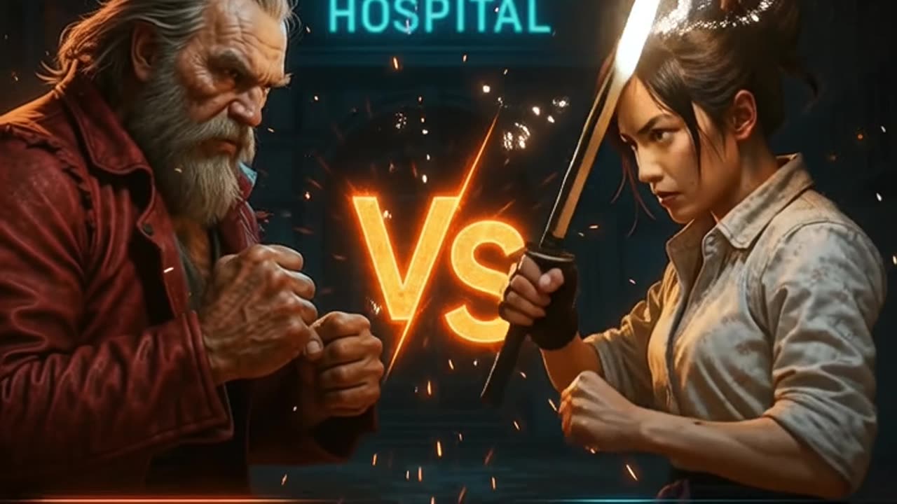 WOTL: Crimson Bear vs Hirata Miyoko | Tekken-Style Meta AI Animation