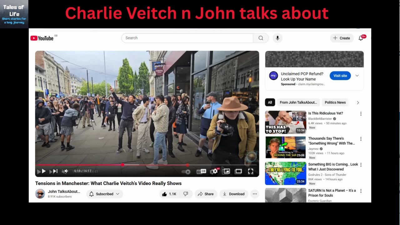 Charlie Veitch n John talks about