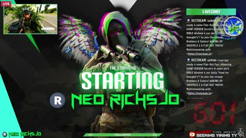 Selected Live Stream Title Arma Reforger - Norse Ghost Recon: Flat-Out Stealth Warfare on New Everon + Waking Up Sheepels!