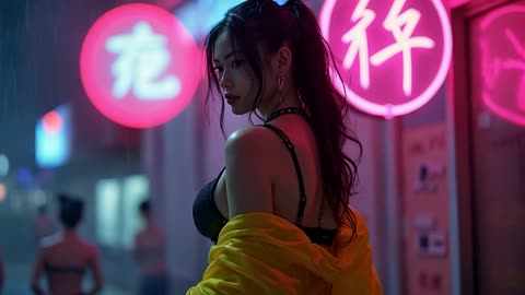 Hot Girls Techno Music Mix 2025 - CYBERPUNK (Official Music Video)