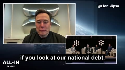Elon Musk: AI and Robotics Are Essential to Solve U.S. National Debt