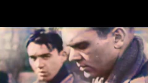 US Bomber Crew in Wartime Footage WWII Colourized Footage #WW2