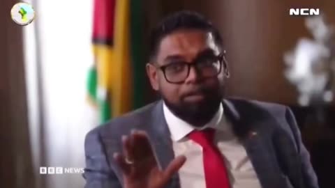 Globalist BBC Reporter Gets Educated By Guyana's President ** 1 min **