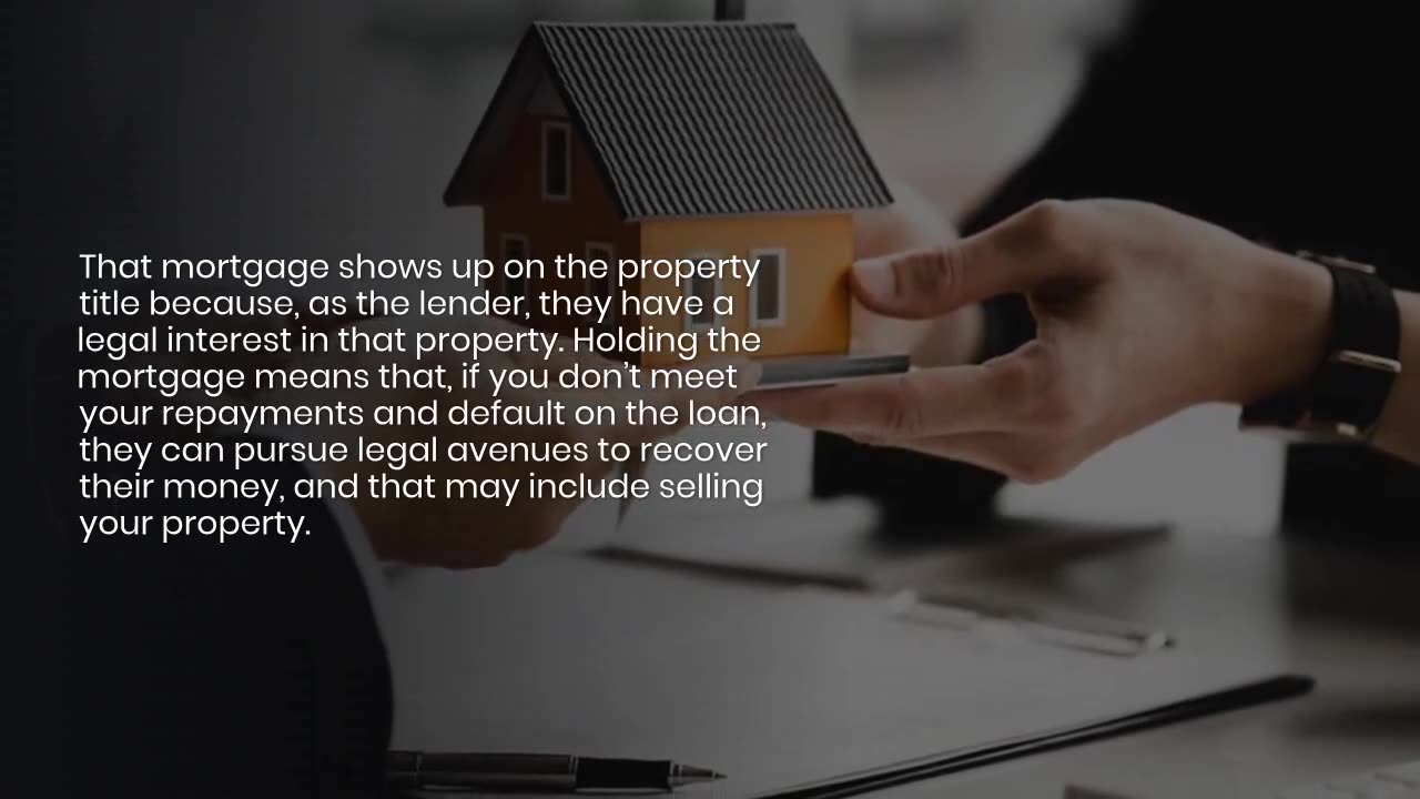 What happens to your mortgage after you sell your property?