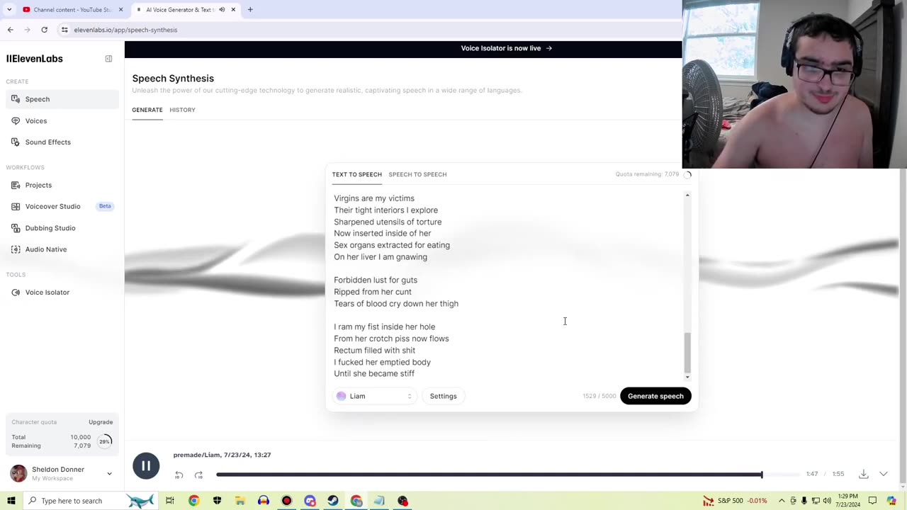 AI Generator Reads Something You've Never Heard Before.