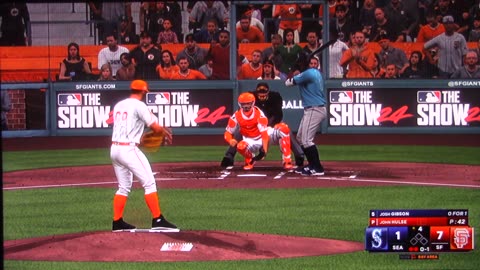 MLB The Show: San Francisco Giants vs Seattle Mariners (S15 G145)