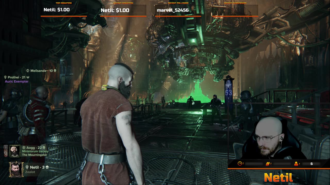 Warhammer 40K: Darktide with the boys
