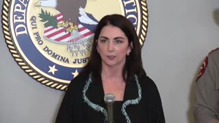 Acting U.S. Attorney Nancy Larson announces attempted murder charges against 10 people