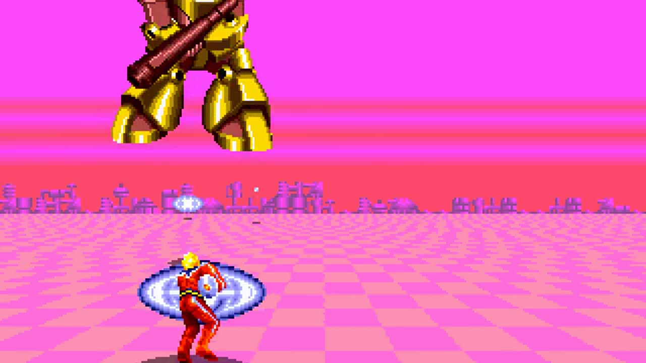 Mega-Drive Longplay 277 Space Harrier II