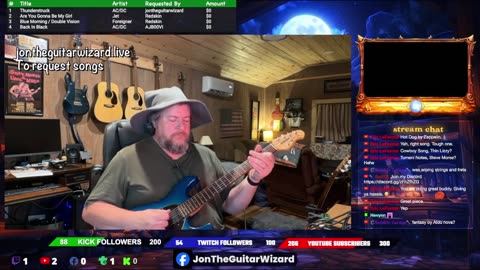 Jon the Guitar Wizard LIVE: Epic Rock Magic! 🎸🔥 Join Now!