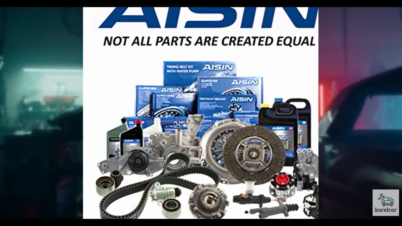 AISIN TKT-001 Engine Timing Belt Kit with Water Pump - Compatible with Select Le