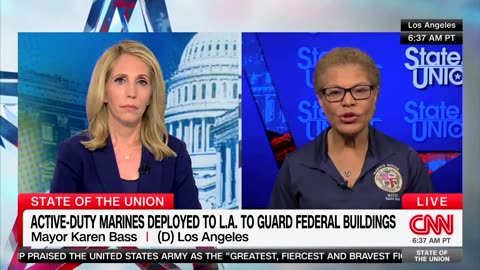 'Overwhelmingly Peaceful': Karen Bass Describes Protest From Comfort Of A Helicopter