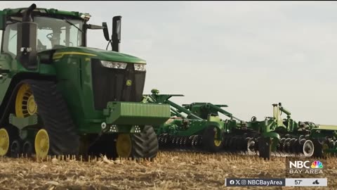 Farmers fuming over California's ban on driverless tractors, other robots