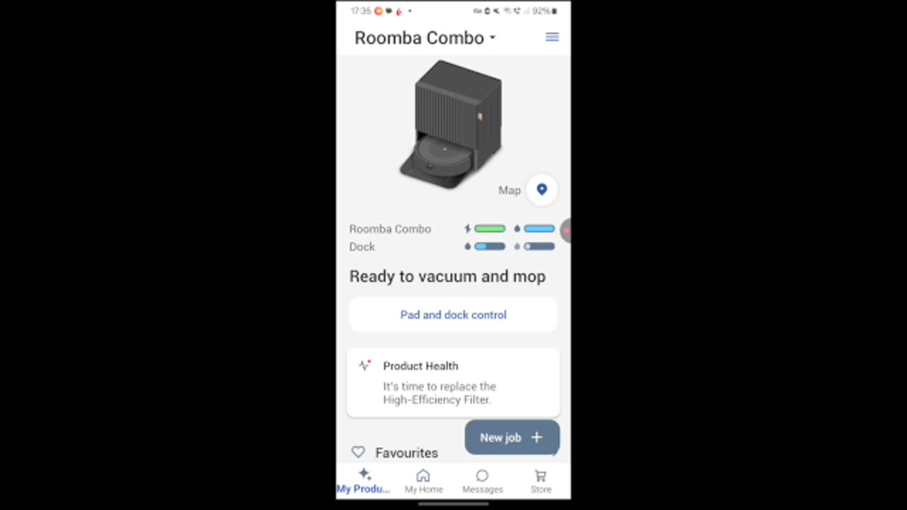 Roomba Cleaning Robot Combo App: Instructions for Dividing Rooms and Labelling