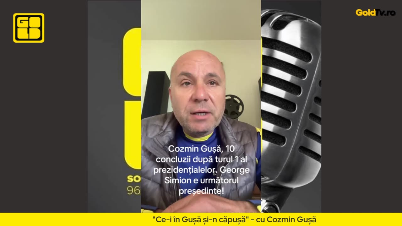 Cozmin Gușă, 10 concluzii după turul 1 al prezidențialelor