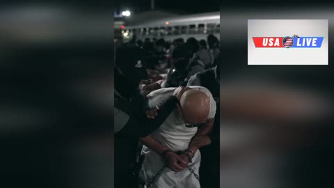 Last night, in a joint US-El Salvador military operation, 17 prisoners linked to the Tren de Aragua