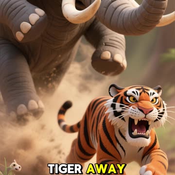 The Elephant and Friends | English Moral Story