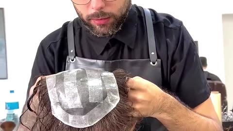 Barber Gives BALD Kid Makeover 🥰