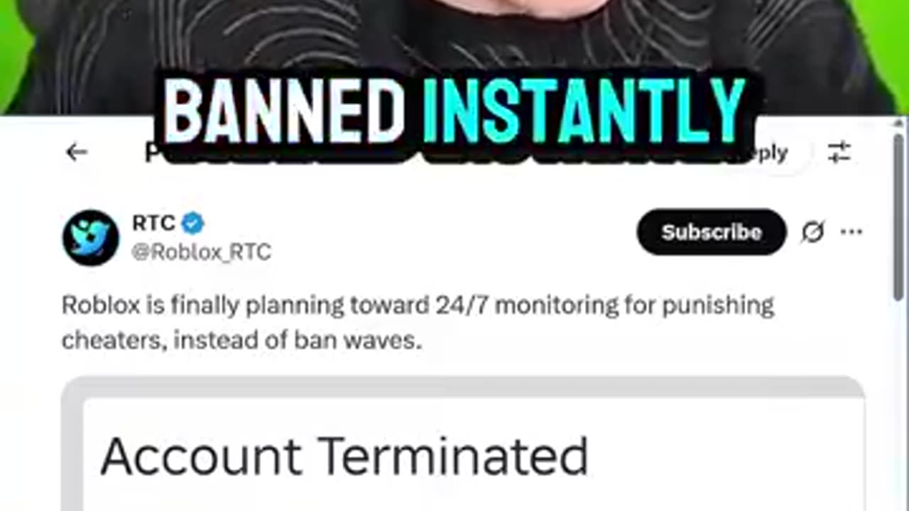 Breaking: roblox is banning all hackers