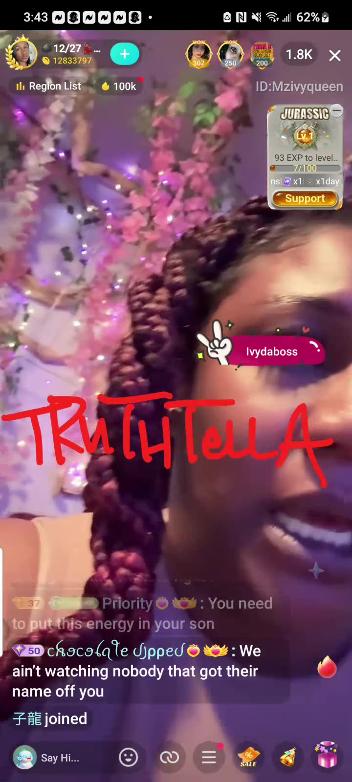 QUEENIVY 3RD SHIFT WITH HER NEW BOO SHE SAYS IS ENTERTAINING OTHER WOMEN